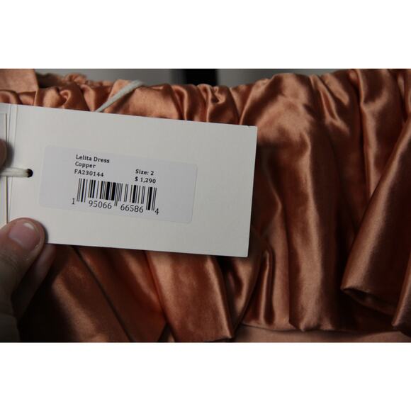 NWT Ulla Johnson Lelita Dress in Copper Size 2 - Picture 11 of 16